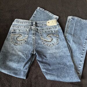 Silver Jeans Light Blue Boot Cut Jeans 26/31